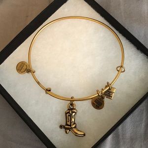 Alex and Ani Cowboy boot bracelet